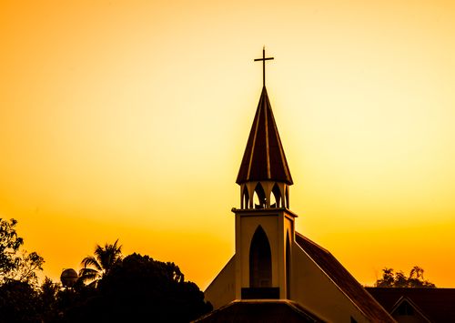 landscape church